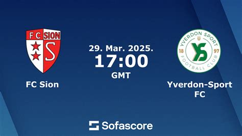 Yverdon Sport vs. Sion - 14 December 2024 - Soccerway - wintechmobiles.com