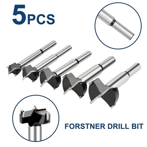 YWBL-WH Forstner Drill Bit Set 5pcs Carbide Tipped Wood Hole … - balustradellc