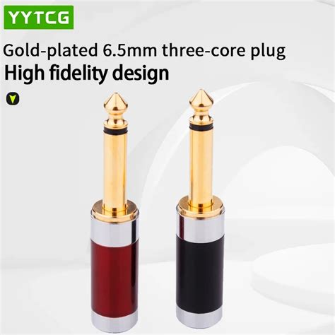 Yytcg 6.35mm 6.5mm Connector Mono Audio Plug Jack Amplifier … - balustradellc