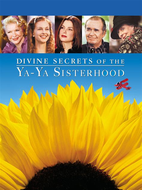 Ya ya sisterhood movie. Jun 7, 2002 · Divine Secrets of the Ya-Ya Sisterhood is a classic Southern tale of hilarious sadness set in a sleepy Louisiana parish, where a group of lifelong friends stages a rather unorthodox intervention to help a daughter and her estranged mother reconcile. Based on the best-selling novel by Rebecca Wells, the film stars Sandra Bullock, Ellen Burstyn, Maggie Smith and Ashley Judd. 