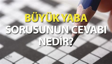 Yaba Bulmaca Cevapları. 