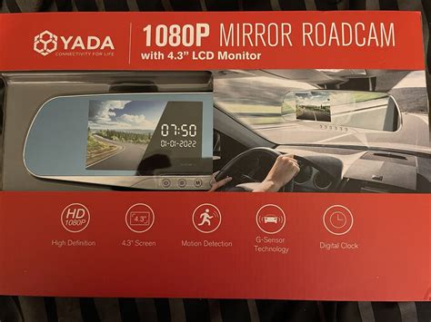 Yada 1080p mirror roadcam with 4.3 lcd monitor. Indices Commodities Currencies Stocks 