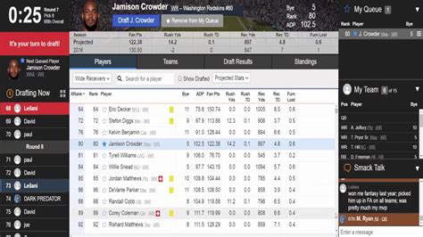 Fantasy Football Draft Analyzer. View an instant analysis of your mock and real drafts to see how your team stacks up. See how we grade your draft as soon as it's completed. Instantly access projected standings along with Starter and Bench ratings. View your team's strengths and weaknesses compared to the rest of the league.. 