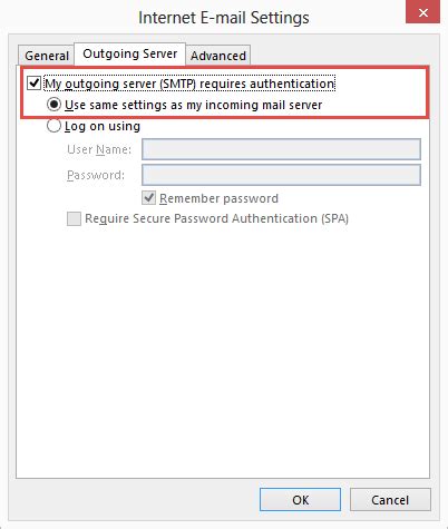 Yahoo outgoing mail server - Parameters and configuration