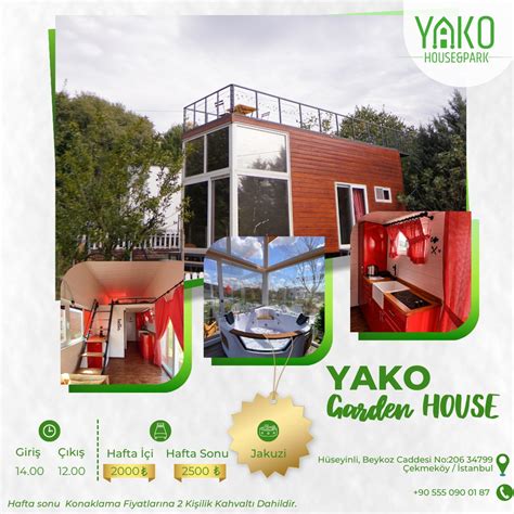 Yako House & Park'ta Özel Odalarda Çift Kişilik  Fırsat Bu Fırsat.