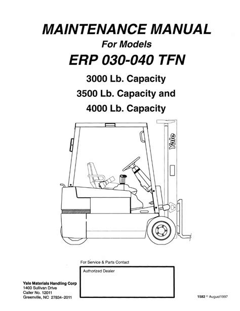 Yale electric forklift service manual filetype. - Parts manual for marty j mower.