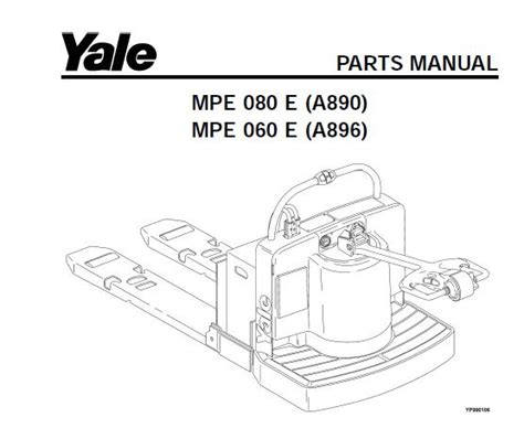 Yale mpe 060 e parts manual. - The guide to a better back.