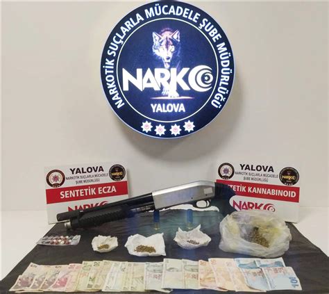 Yalova’daki uyuşturucu operasyonlarında 1 tutuklamas