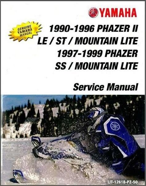 Yamaha 1990 1998 phazer phazer ii 2 service manual snowmobile. - Manual de usuario matbro tr 250.