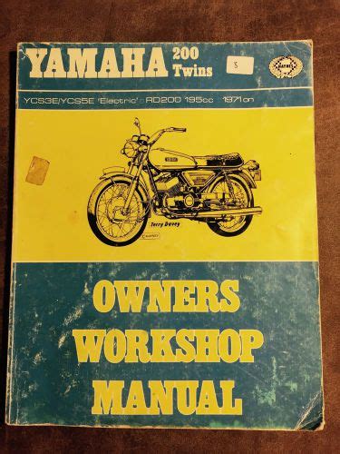 Yamaha 200 twins owners workshop manual. - Making sales manager sales manager apos s survival guide.