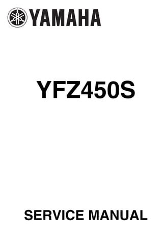 Yamaha Yfz 450 Service Manual - antigo.belavista.go.gov.br