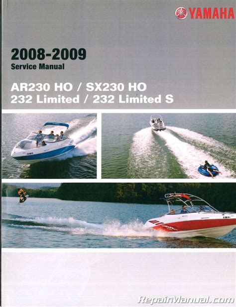 Yamaha ar230 sx230 ho jet boat shop handbuch 2007 2009. - Guía del usuario de katana dlx.