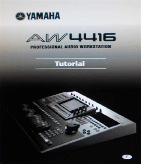 Yamaha aw4416 professional audio workstation service manual. - Ford 3 speed manual transmission codes.