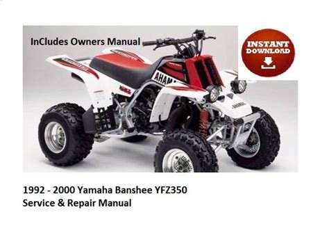 Yamaha banshee yfz350 parts manual catalog download 2000. - Whirlpool refrigerator do it yourself repair manual.
