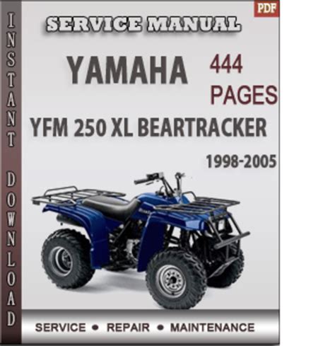 Yamaha beartracker xl repair manual instant download. - En el horizonte está el dorado.