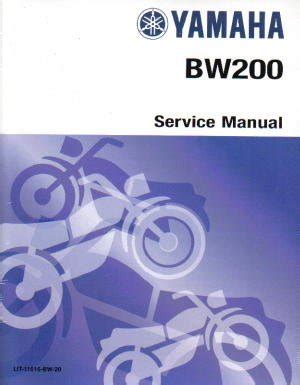 Yamaha bw200 parts manual catalog download 1988. - Manual de soluciones simplificadas de hvac.