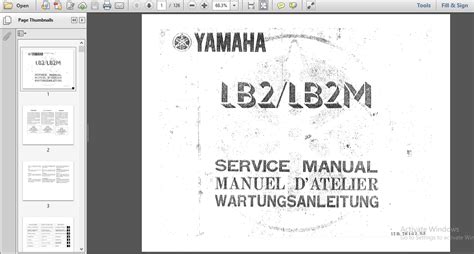 Yamaha chappy lb2 lb2m shop manual. - Getting started guide elektor de elektronik analog.