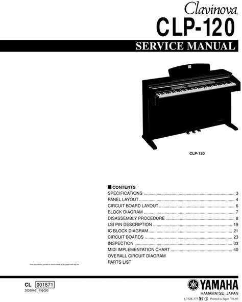 Yamaha clp120 clp 120 complete service manual. - Transformer and inductor design handbook mclyman download.