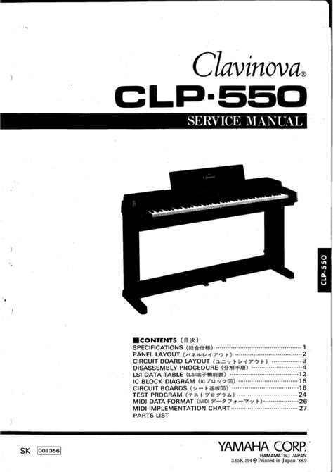 Yamaha clp550 clp 550 complete service manual. - The entrepreneurs handbook for creating high impact presentations to attract capital.