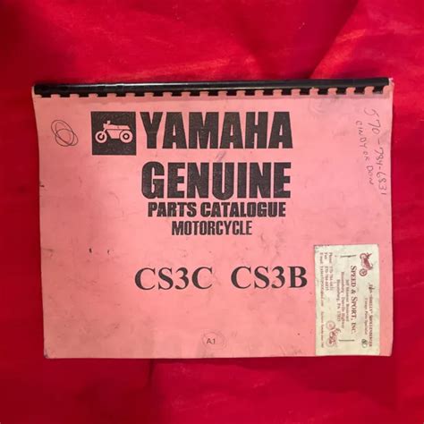 Yamaha cs3c cs3b parts manual catalog. - American diabetes association complete guide to diabetes 3rd 02 by.