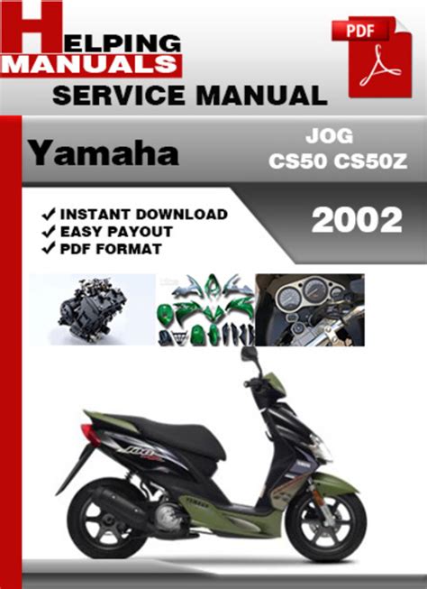 Yamaha cs50 z 2002 2005 werkstatt service reparaturanleitung download. - X724 john deere mower deck manual.