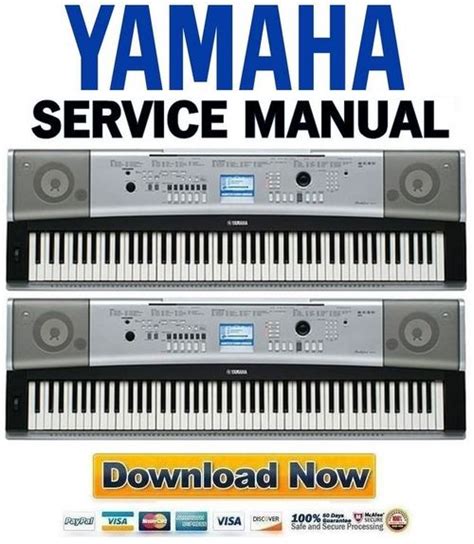 Yamaha dgx 530 ypg 535 keyboard service manual repair guide. - Yamaha ysp 800 service manual download.