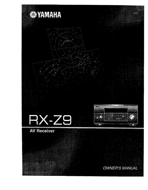Yamaha dsp z9 rx z9 manual de taller de servicio para reparacion. - Pearl by john steinbeck study guide.