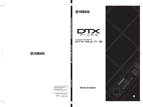 Yamaha dtx multi 12 user manual. - Petit duc ; figures falotes et figures sombres.