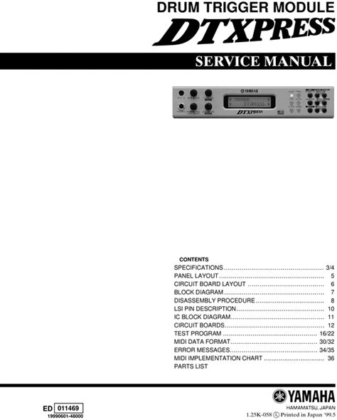 Yamaha dtxpress dtx complete service repair manual. - Problemas de la mano de obra en méxico.