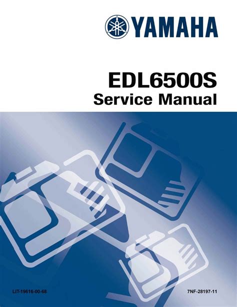 Yamaha edl6500s generator models service manual. - 1994 acura vigor heater valve manual.