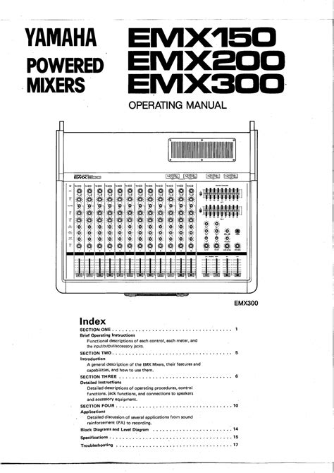 Yamaha emx150 emx200 emx300 service manual. - Introduction to multivariate statistical analysis solution manual.