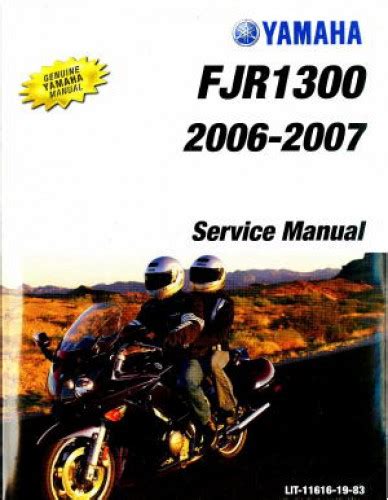 Yamaha fjr 1300 year 2006 service manual. - The comprehensive guide to cassette ministry.