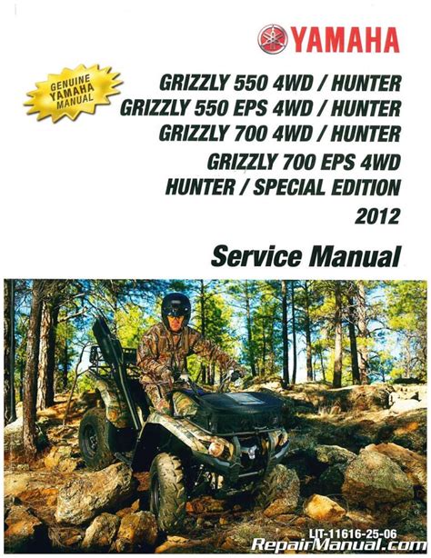 Yamaha grizzly 550 fi yfm550 atv full service repair manual 2009 2013. - Généalogie de la famille de séjournet de rameignies.