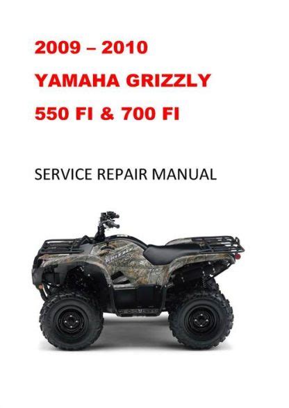 Yamaha grizzly 550 service repair manual 2009 2010. - Mtd big bore engine service manual.