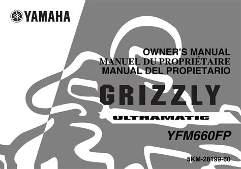 Yamaha grizzly ultramatic 660 owners manual. - Lg 42pn4500 42pn4500 ta plasma tv manual de servicio.