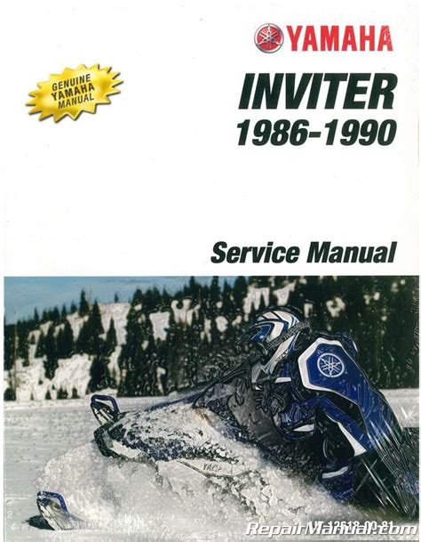 Yamaha inviter 300 snowmobile service manual repair 1986 1990 cf300. - Alien out of the shadows mp3.