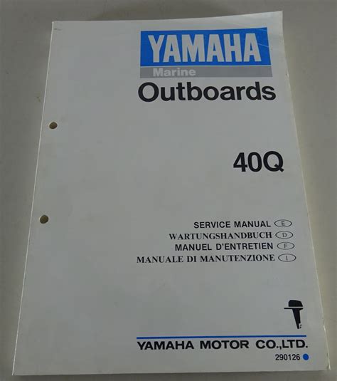 Yamaha marine außenborder fabrik service reparatur werkstatthandbuch sofortiger download anwendbare modelle 40v 50h 40w 50w. - Manual for polar cutter emc 115.