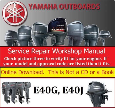 Yamaha marine outboard 2 stroke models e40g e40j factory service repair workshop manual instant download. - 2003 bmw z4 service repair manual software.