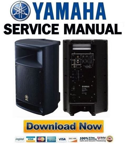 Yamaha msr250 speaker service manual repair guide. - Toyota corolla verso 2015 service manual.