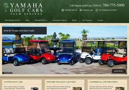 Yamaha palm springs. Cart Mart -We are an award-winning and leading dealer of the world’s finest golf carts, commercial and Low-Speed Vehicles. We proudly represent Club Car, Carryall, Onward, Yamaha, Garia, Polaris GEM, ProXD & Taylor-Dunn brands. Since 1959, Cart Mart has become one of the largest and oldest dealerships in the world. Serving the Southwest … 