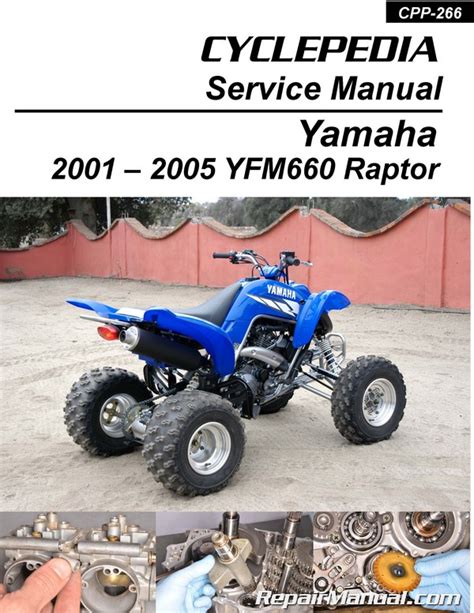 Yamaha raptor 660 yfm660 atv full service reparaturanleitung 2001 2005. - Trade of motor mechanic module 1.