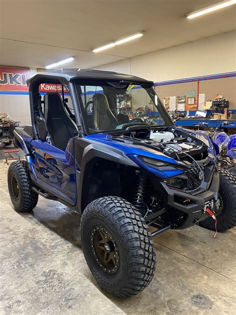 166 posts · Joined 2023. #3 · Oct 19, 2023. They do a decent job of lighting the immediate area in front of the tires and out a bit, hardly driving lights. 23" Rmax2 LE - Factory glass windshield and rear sliding glass - Factory UTV skid plates and A-arm guards. Revised shoulder bolsters (moved back 1") - Rear overhead lights - Mudbuster .... 
