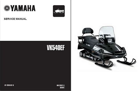 Yamaha snowmobile 2001 2005 vk540 e service repair manual improved. - John deere moco 945 repair manuals.