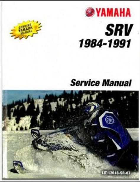 Yamaha srv540 schneemobil service handbuch reparatur 1981 1991 srv 540. - Manual hand pallet truck daily inspection checklist.