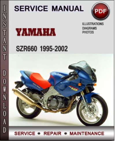 Yamaha szr660 szr 600 1995 2002 service repair manual. - Manuale di riparazione stihl ht 131.