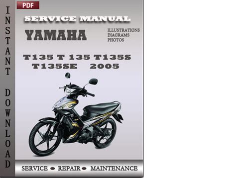Yamaha t135 t135s komplette werkstatt reparaturanleitung ab 2005. - The bigness of the fellow within.
