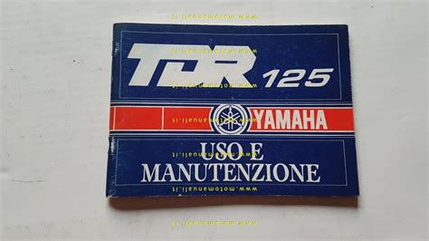 Yamaha tdr 125 manuale di servizio. - The manual of museum management 2nd edition.