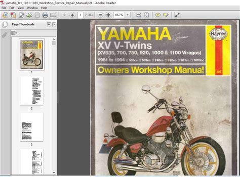 Yamaha tr1 1981 1985 workshop repair service manual. - Lantenne de lecher guide pratique dutilisation.