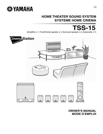 Yamaha tss 15 sound system owners manual. - El problema de la verdad en k. r. popper.