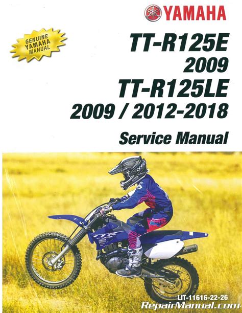 Yamaha tt r125 ttr125 workshop repair manual all 2009 2010 models covered. - A sangre y fuego con pancho villa.